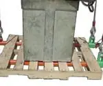 Kennedy 700-02548 5/8" x 20‘ KWR-PALLET-20R Pallet Lifting Rope Assembly W 52" Usable Bottom Bar