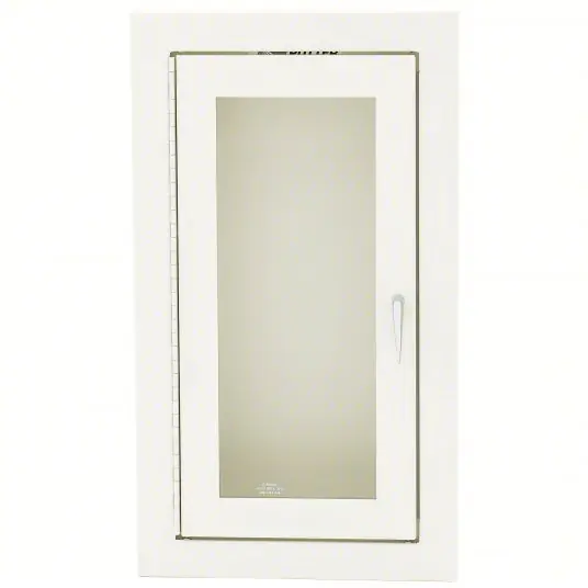 Alta 7062-A Fire Extinguisher Cabinet For 17.5 lb Tank Wt, Cabinet, Semi-Recessed