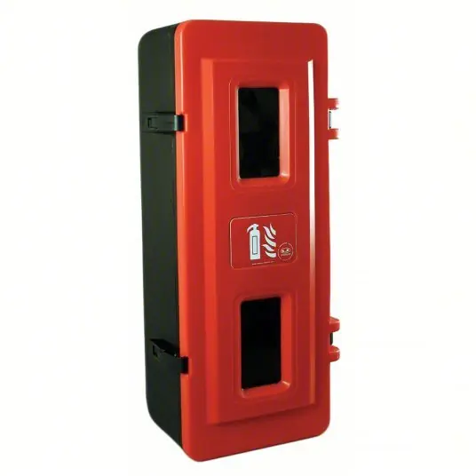 Jonesco JBXE83 Fire Extinguisher Cabinet For 20 lb Tank Wt, Cabinet, Surface