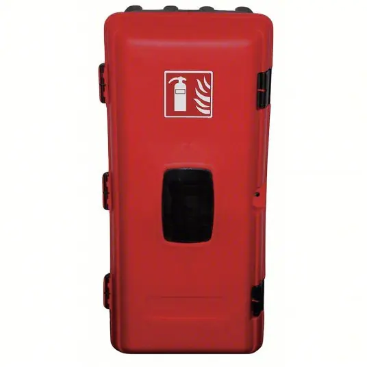 Jonesco JEBE06 Fire Extinguisher Cabinet For 10 lb Tank Wt, Cabinet, Surface