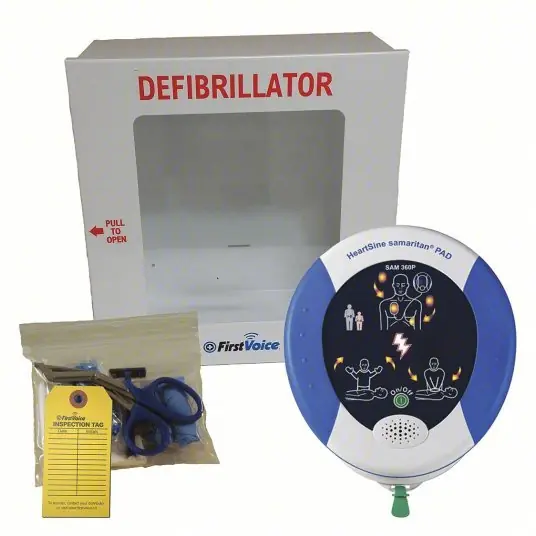 Stryker HS003F AED Value Pack, Auto, Up to 8 sec