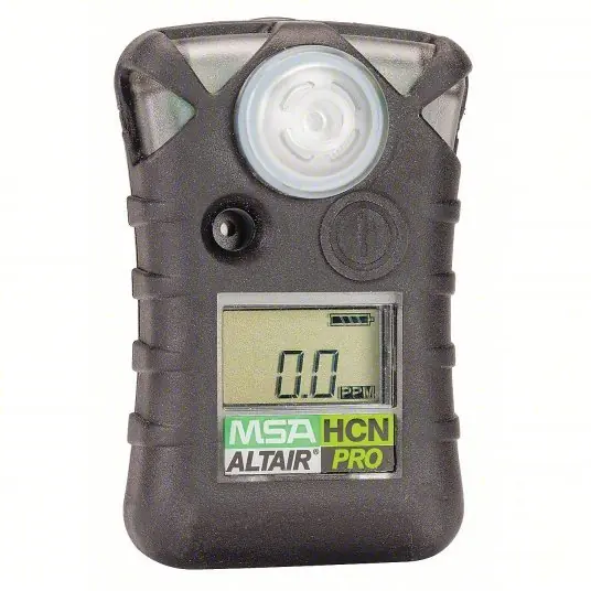 MSA 10076729 Single-Gas Detector High 10 ppm/Low 4.5 ppm, IP67, Hydrogen Cyanide (HCN) ALTAIR Pro