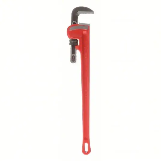 Ridgid 31035 Heavy-Duty Pipe Wrench Cast Iron, 5 in Jaw Capacity, Serrated, 36 in Overall Lg, I-Beam