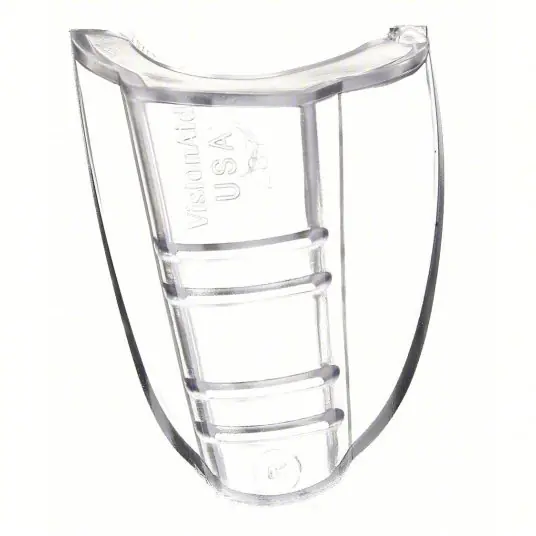 KVM Tools KV3BE76 Sideshield Slip-On, Clear, Plastic