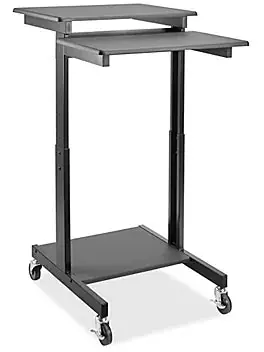Uline Workstation Cart - 31 x 24 x 39 - 45"