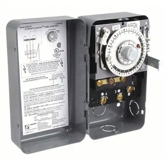 Paragon 8045-20 Defrost Timer Control 1 to 6 Per Day, Min of 4 Hours Between Successive Defrost Cycles