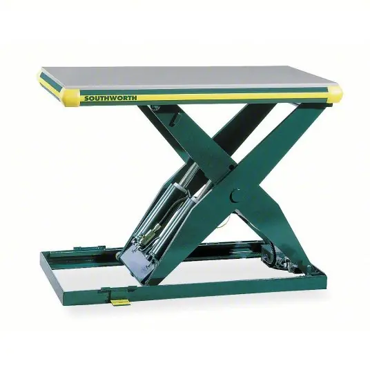 Southworth LL2.0-32.5-48x48 FS Scissor Lift Table, 2000 lb. Cap, 115V, 48"W, 48"L