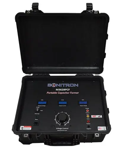Bonitron M3628PCF-Y01-240 Portable Capacitor Former. 240VAC In. 1100VDC, 1A Out