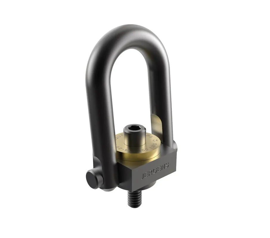 Jergens 23414 Hoist Ring, 4000 , 5/8-11, Center Pull, C=1