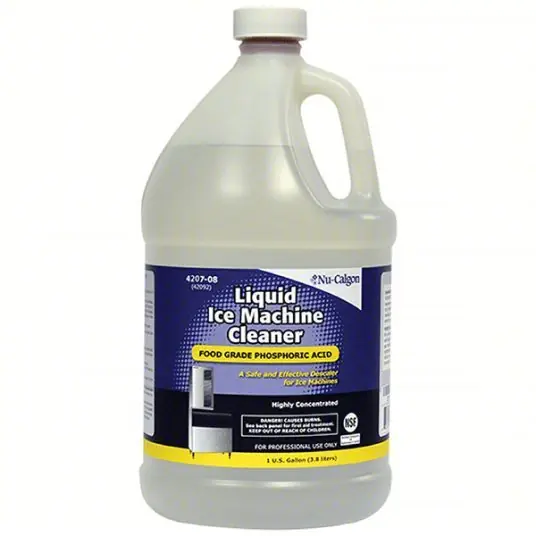 Nu-Calgon 4207-08 Ice Machine Cleaner Nickel Safe, Ice Machines, 1 gal Size, Liquid