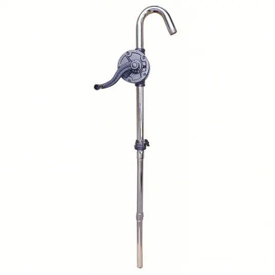 KVM Tools KV4HA38 Hand Operated Drum Pump Rotary, 15/30/55 gal For Container Size