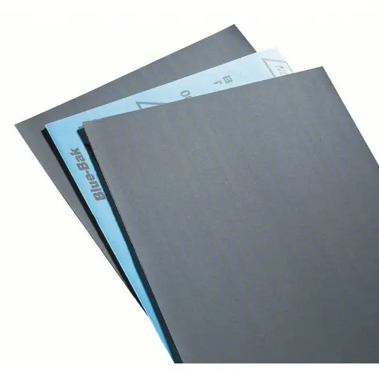 Norton 66261139367 Sanding Sheet 9 in W x 11 in L, Silicon Carbide, 220 Grit, B Wt Paper, T414, 50 PK
