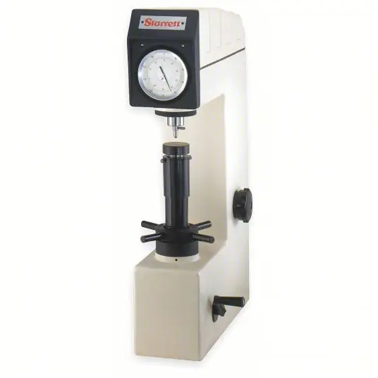 Starrett 3814 Benchtop Hardness Tester Rockwell A Scale 80/Rockwell B Scale 90/Rockwell C Scale 63