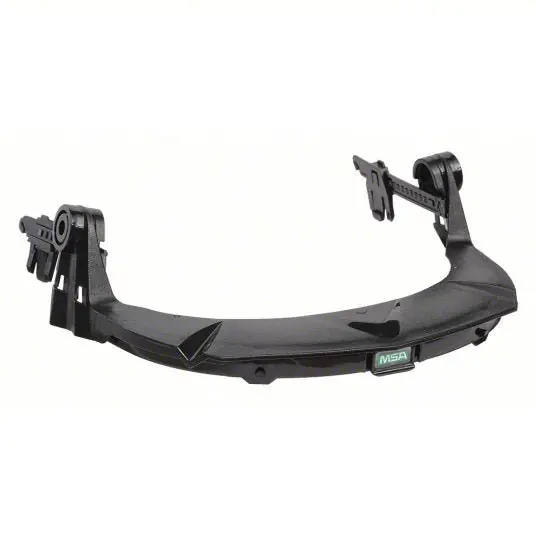 MSA 10121266 Faceshield Frame Plastic, Black, Dielectric Protection, Frame