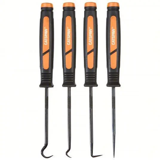 Mayhew 60003 Hook/Pick Set Steel, Hook Tip