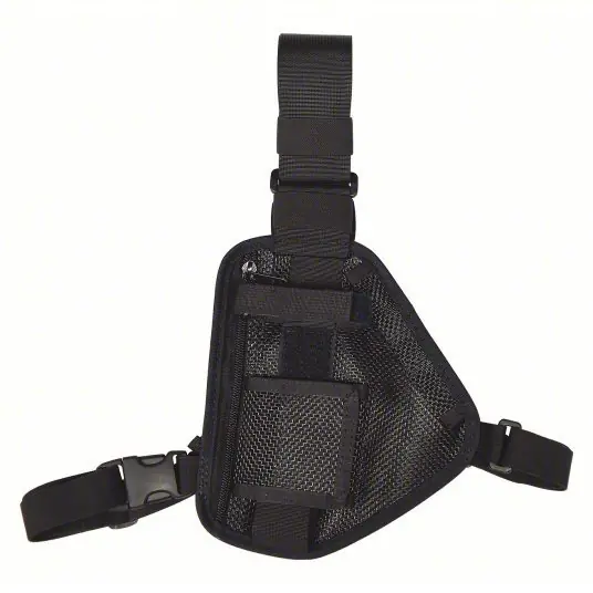 Holster Guy RCH-101M Radio Holster Fits Universal, For Radio Size 1.5 in x 2.5 in x 4 to 8 in Series, Black
