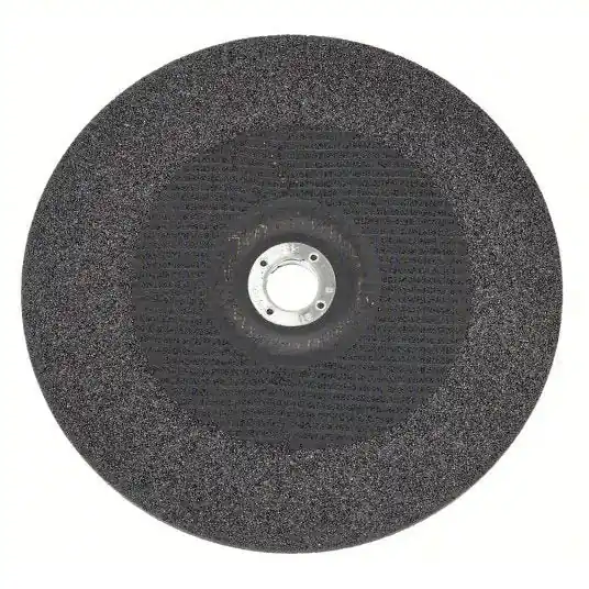SAIT 24225 Depressed Center Grinding Wheel Type 27, 7 in x 1/4 in x 7/8 in, Aluminum Oxide, 24 Grit