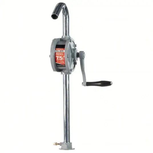 Fill-Rite SD62 Hand Operated Drum Pump Rotary, 55 gal For Container Size, 1,500 SUS Max. Viscosity