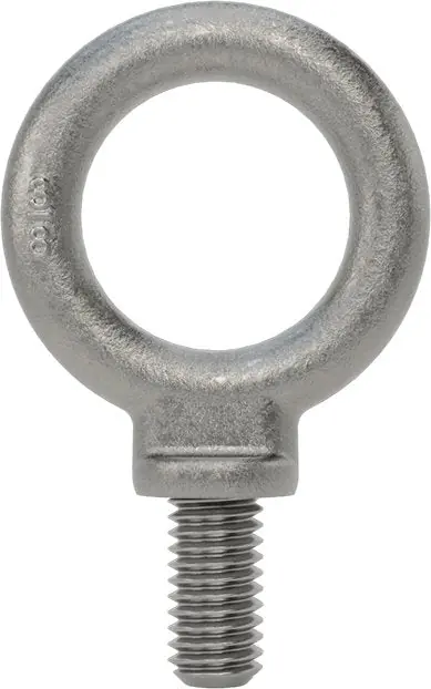 McMaster 3014T954 Machinery Eye Bolt With Shoulder 3/8"-16 Thread Size, 3/4" Thread Length
