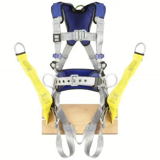 3M DBI-Sala 1401147 Fall Protection Harness Climbing/Gen Use/Positioning, Vest Harness, Mating / Tongue, L