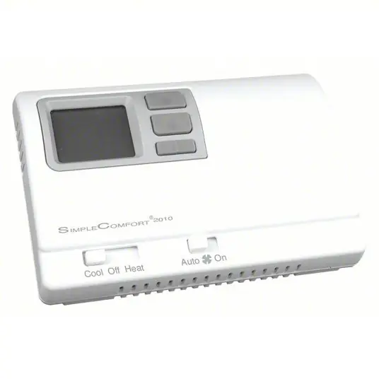 ICM SC2010L Low Voltage Thermostat Heat and Cool, Manual, Auto/On, Cool-Heat-Off, Cool-Heat-Off/Auto-On