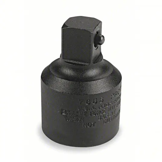 Proto J7653 Impact Socket Adapter 3/4 in Input Drive Size, Black Oxide, 1/2 in Output Drive Size, Square