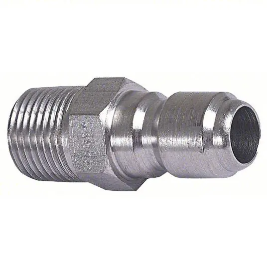 KVM Tools 17-0005 Quick-Connect Plug 3/8 in (M)NPT, 3/8 in (M) Quick Connect
