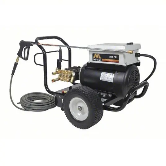 MI-T-M JP-3004-1ME3 Medium Duty 3000 psi 3.9 gpm Cold Water Electric Pressure Washer