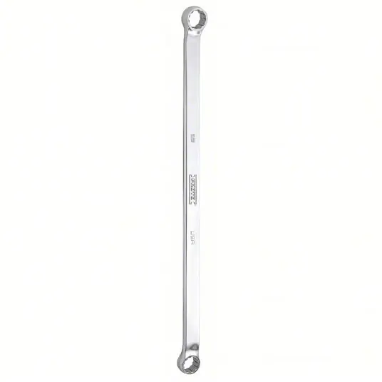 Proto J111012L Double Box Wrench Alloy Steel, Chrome, 5/16 in_3/8 in Head Size, 9 in Overall Lg, Offset