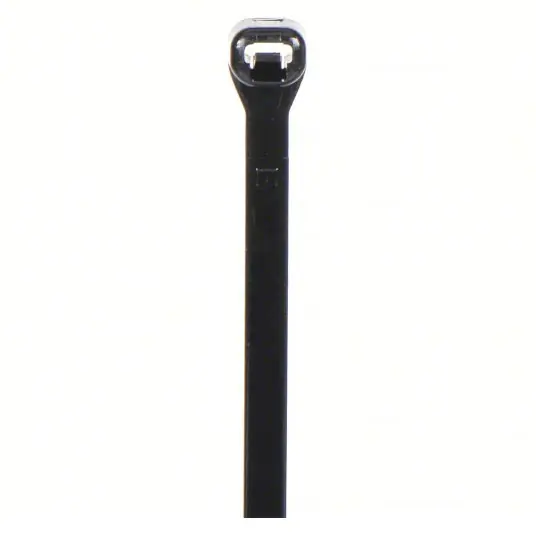 Ty-Rap TY529MX Cable Tie 30 1/2 in Nominal Lg, 9 in Nominal Max. Bundle Dia., 0.27 in Wd, Black, 50 PK