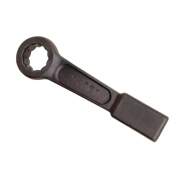 Urrea 2720SW Black flat strike wrench 12 point, 1-1/4" opening size