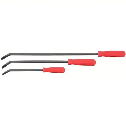 SK0023984-US20260630-101428-0 KVM Tools KV2AJL2 Pry Bar Set Chisel End, 12 in_18 in_24 in Overall Lg, 11/16 in_25/32 in Bar Wd, Pry Bar Set