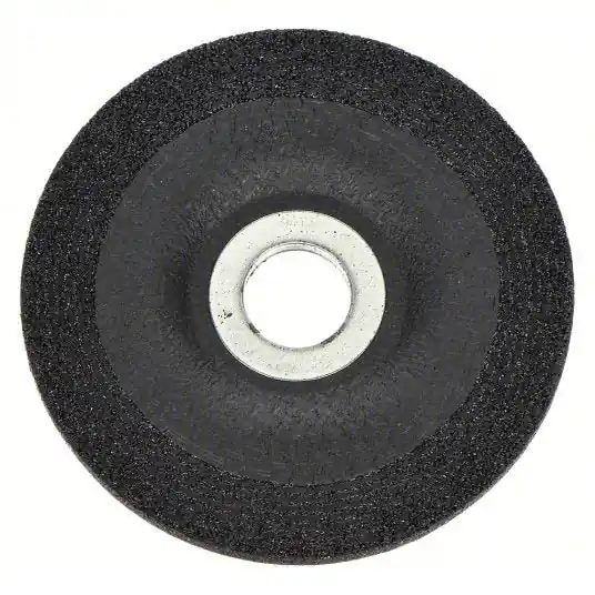 Norton 66252843598 Depressed Center Grinding Wheel Type 27, 5 in x 1/4 in x 7/8 in, Aluminum Oxide, 24 Grit