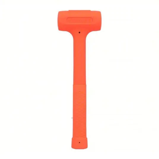 Stanley 57-530A Dead Blow Hammer Steel Handle, 10 oz Head Wt, 1 1/4 in Hammer Face Dia, 10 in Overall Lg