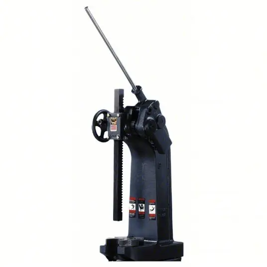 Dake 903003 Arbor Press 6 ton Force in Tons, 7 3/4 in Swing, 6-3/4 x 6-3/4 in