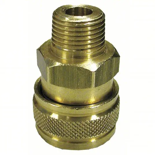 KVM Tools AL-QC3/8MB Ball Quick Coupler 3/8 in (M)NPT