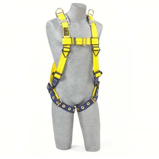 3M DBI-SALA 1101254 Full Body Harness Confined Spaces, Vest Harness, Mating / Tongue, Cam, Universal, Cam