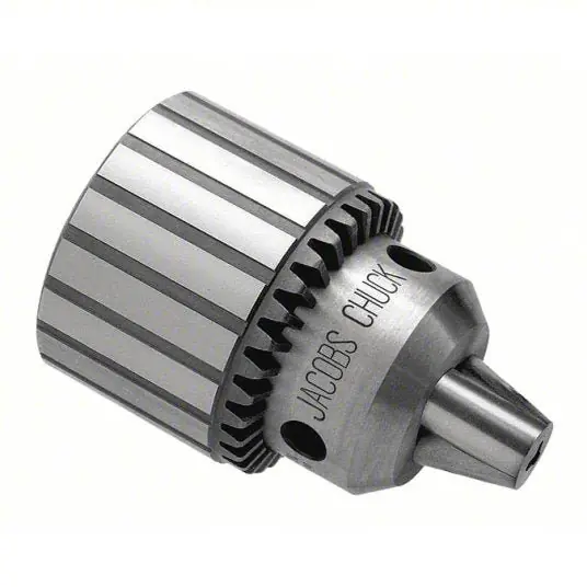 Jacobs JCM6309 Drill Chuck JT3, 3/16 in to 51/64 in Capacity, K4 Key