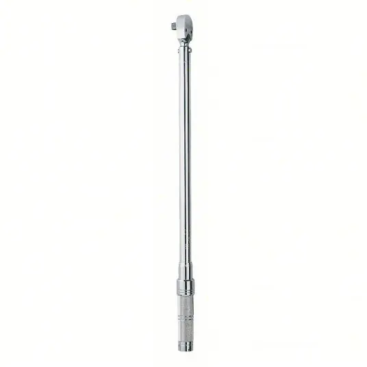 Proto J6016CXCERT Micrometer Torque Wrench Foot-Pound, 1/2 in Drive Size, 30 ft-lb to 150 ft-lb, Std