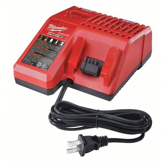 Milwaukee 48-59-1812 Battery Charger, Multi-Port Simultaneous Charging, For 12V/18V, Li-ion, Std, 120V