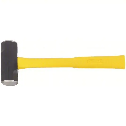 Stanley 56-204 Steel Engineering Hammer Fiberglass Handle, 4 lb Head Wt, 1 7/8 in Dia, 14 in Overall Lg