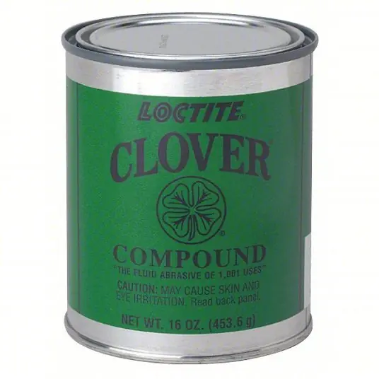 Clover 233194 Silicon Carbide Grease Mix Oil-Soluble, 800 Grit, Grade 5A, 1 lb