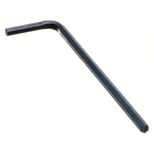 Eklind 15232 Hex Key 0 Ball Ends, 1/2 in Tip Size, SAE, Long, Alloy Steel, Black Oxide