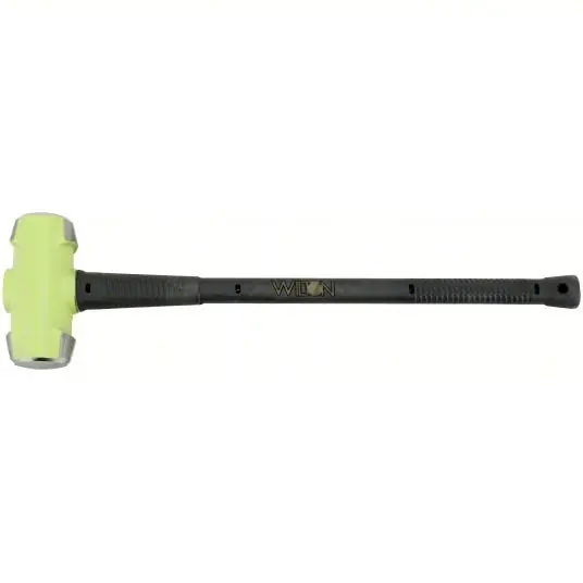 Wilton 21030 Standard Sledge Hammer Steel Handle, 10 lb Head Wt, 2 1/4 in Dia, 32 in Overall Lg