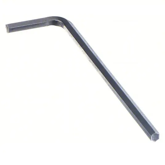 Eklind 16510 Hex Key 0 Ball Ends, 5 mm Tip Size, Metric, Short, Alloy Steel, Chrome, 10 PK