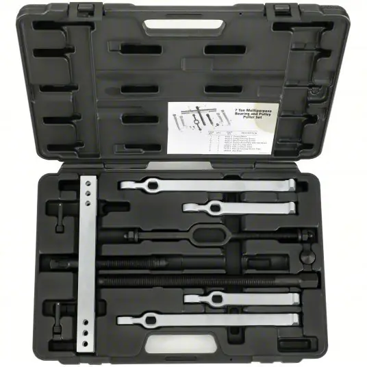 OTC 4532 Puller Set 7 in – 11 in Jaw Spread, 9 in Jaw Reach, 0.35 Jaw Thick, 7 ton Pulling Capacity