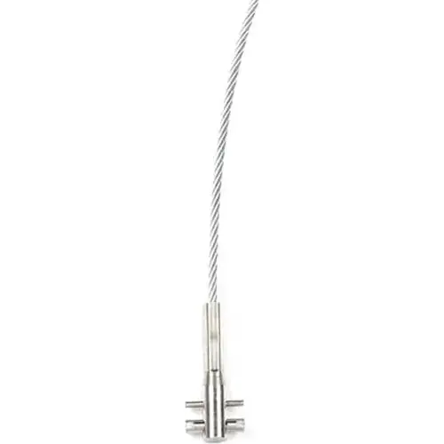 3M DBI-SALA® Lad-Saf™ 6105050 50‘L Swaged Stainless Steel Cable, 3/8" Dia, 1x7 Strands