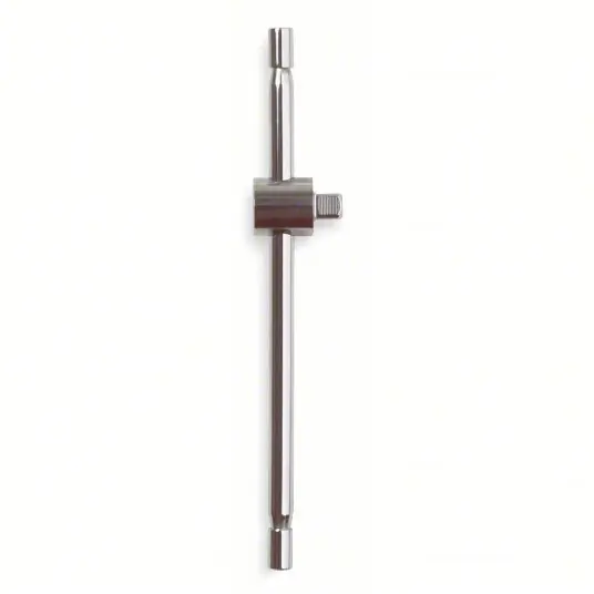 KVM Tools KV5MZ16 Sliding T-Handle 3/4 in Drive Size, 18 in Overall Lg, Smooth Grip, Alloy Steel, Chrome