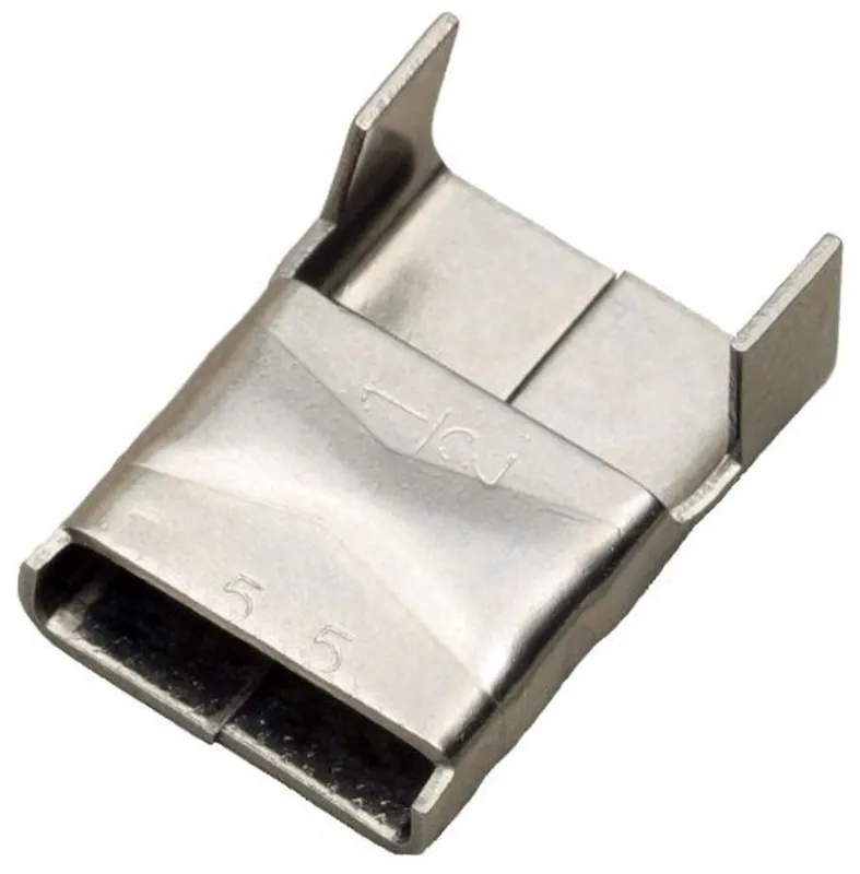 Band-IT AE4549 Clips 1/2,PK100 316 Stainless Steel