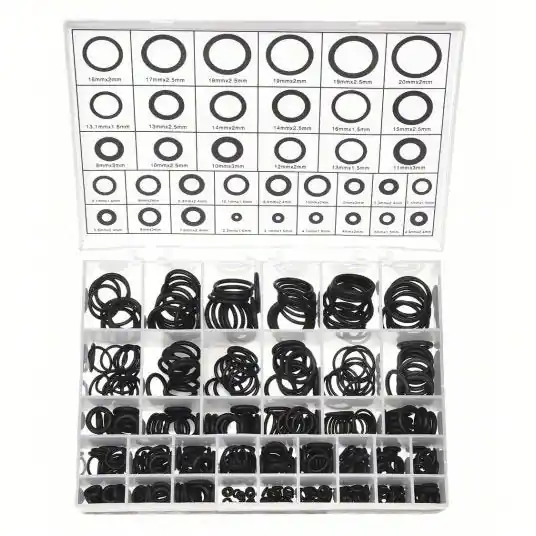 KVM Tools KV1RGY3 O-Ring Assortment Metric, Buna N, 500 Pieces, 36 of Sizes, 70 Shore A